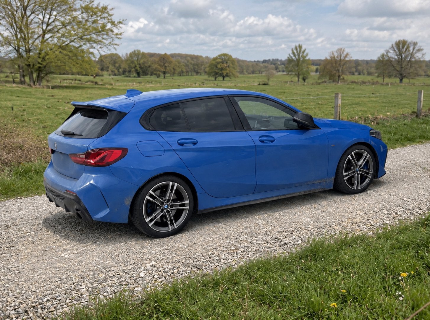 BMW M135i, Auto's, BMW, Automaat, 1 Reeks, Euro 6, Blauw