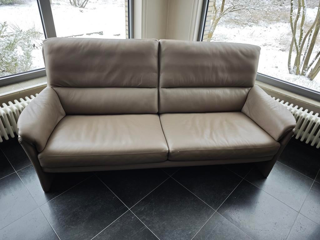 Siège design Durlet en cuir véritable - qualité supérieure !, Enlèvement, Comme neuf, Cuir, Tijdloos strak