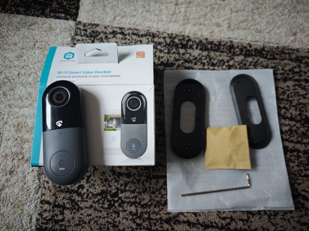 Sonnette vidéo filaire ou sans fil, Enlèvement, Compatible avec les smartphones, Neuf, Filaire