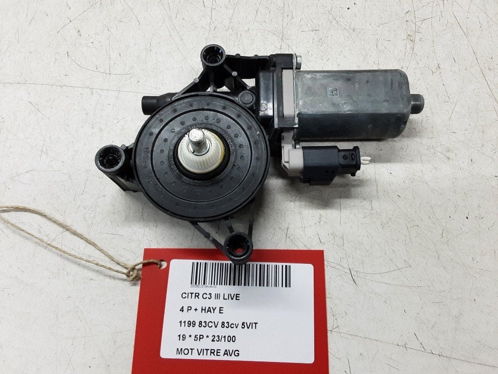 MOTEUR LEVE VITRE ELECTRIQUE AVANT GAUCHE C3 (SX / SW), Citroën, Mevr. I. Hauben, Utilisé, Avant