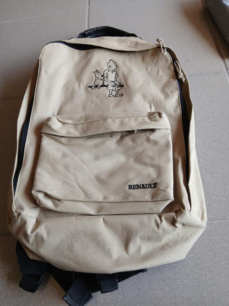 Sac au dos Renault Tintin et Milou, Bijoux, Sacs & Beauté, Enlèvement ou Envoi