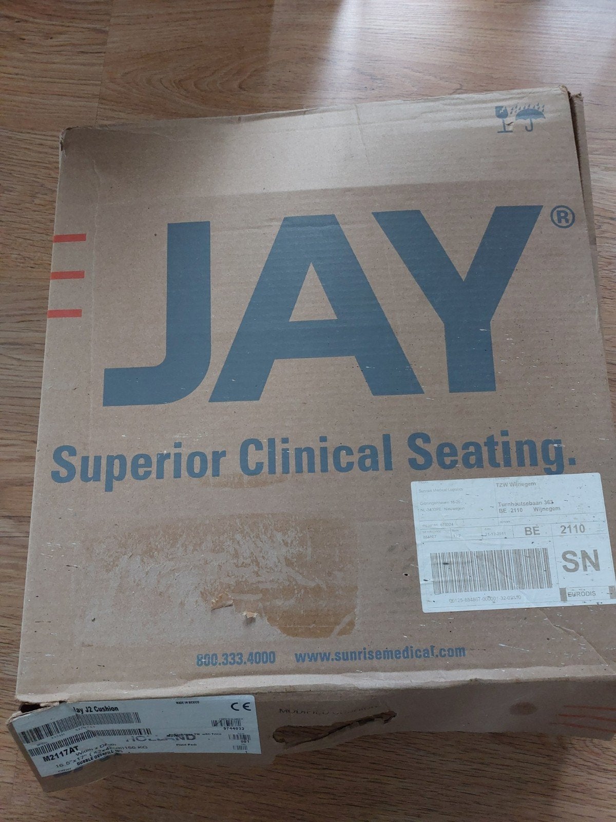 Jay kussen voor rolstoelen, Ophalen, Nieuw, Duwrolstoel