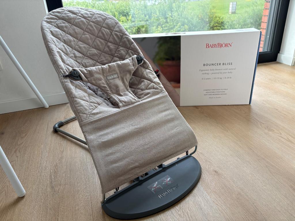 BabyBjörn wipstoel Bouncer Bliss, Wipstoel, Ophalen, Overige merken, Verstelbaar