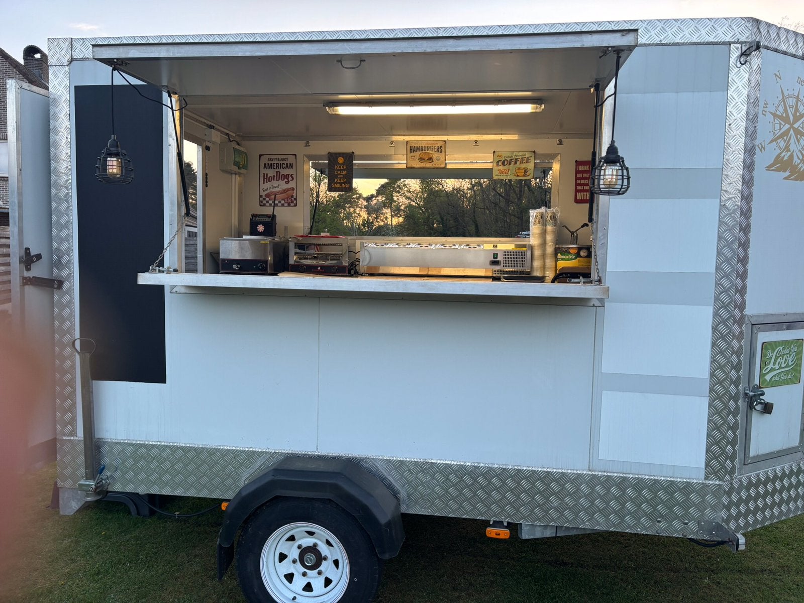 Foodtruck, Enlèvement