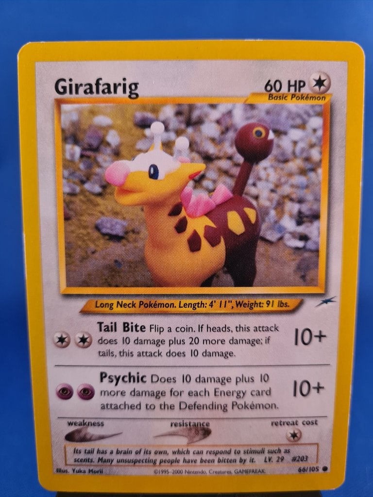 Girafarig 66/105 - Neo Destiny, Envoi, Utilisé