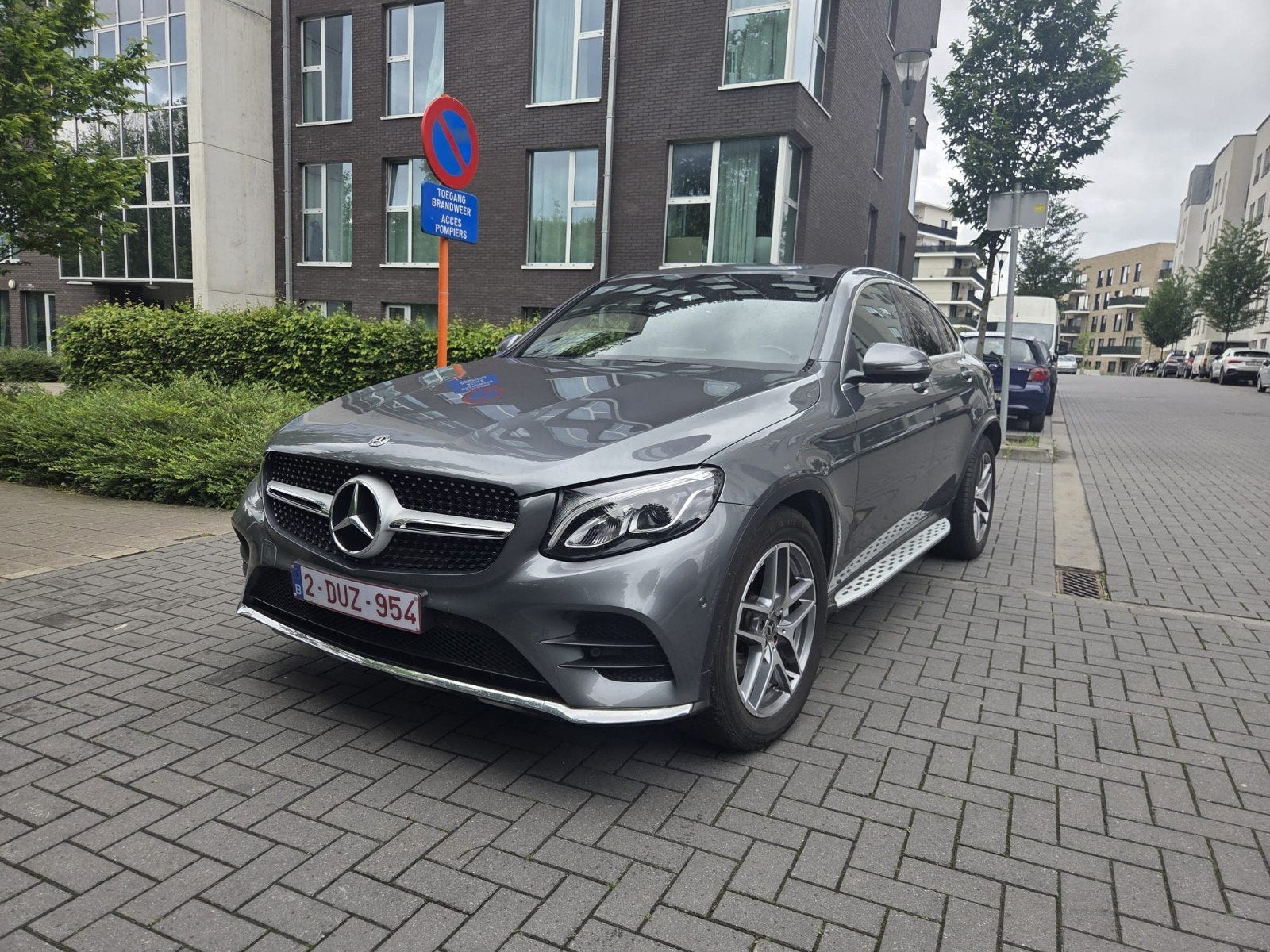 Mercedes-Benz GLC coupé 220 4matic, Autos, Mercedes-Benz, Particulier, GLC, Diesel, Coupé, 5 portes, Automatique, Argent ou Gris