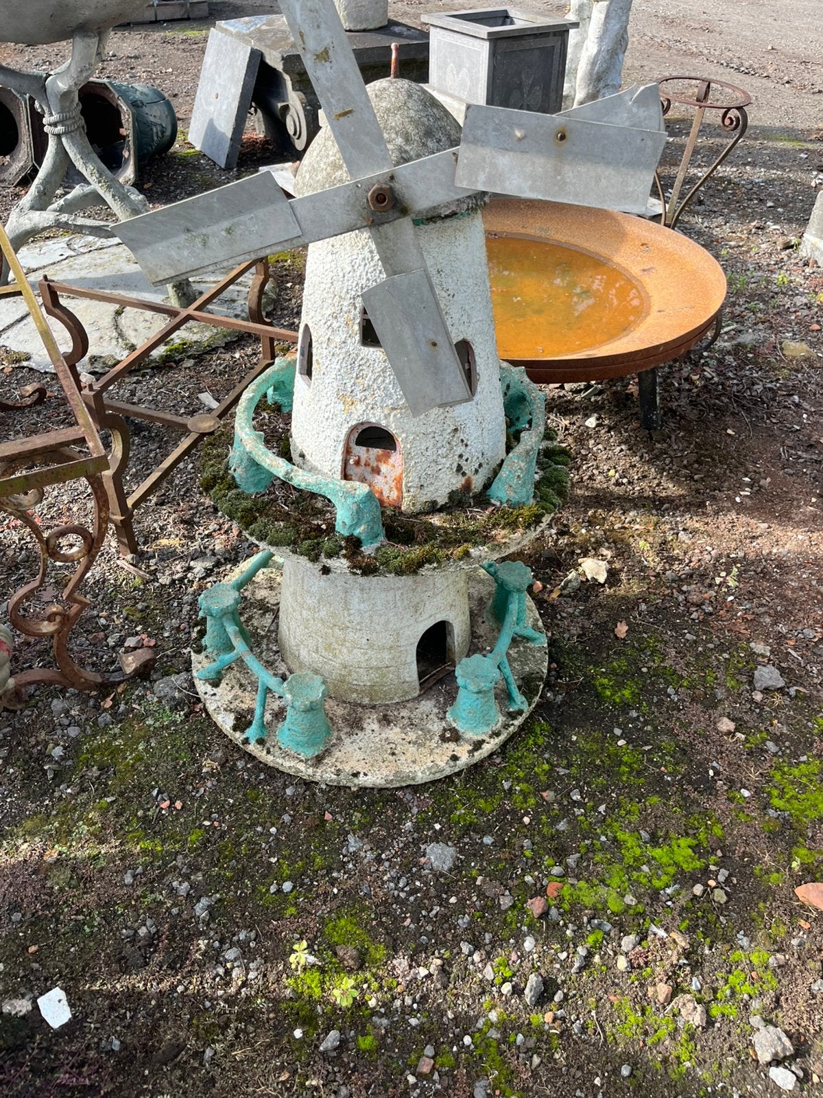 Beton windmolen, Enlèvement ou Envoi, Comme neuf, Béton