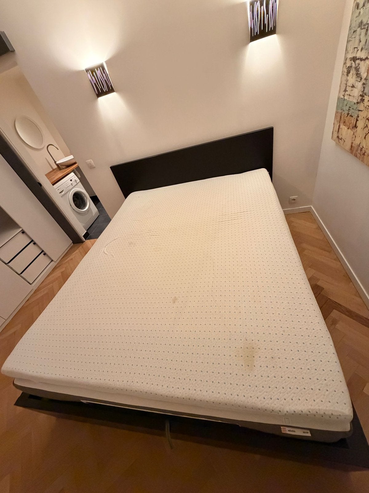Matelas ikea et sur matelas, Matelas, Enlèvement, Utilisé, 180 cm
