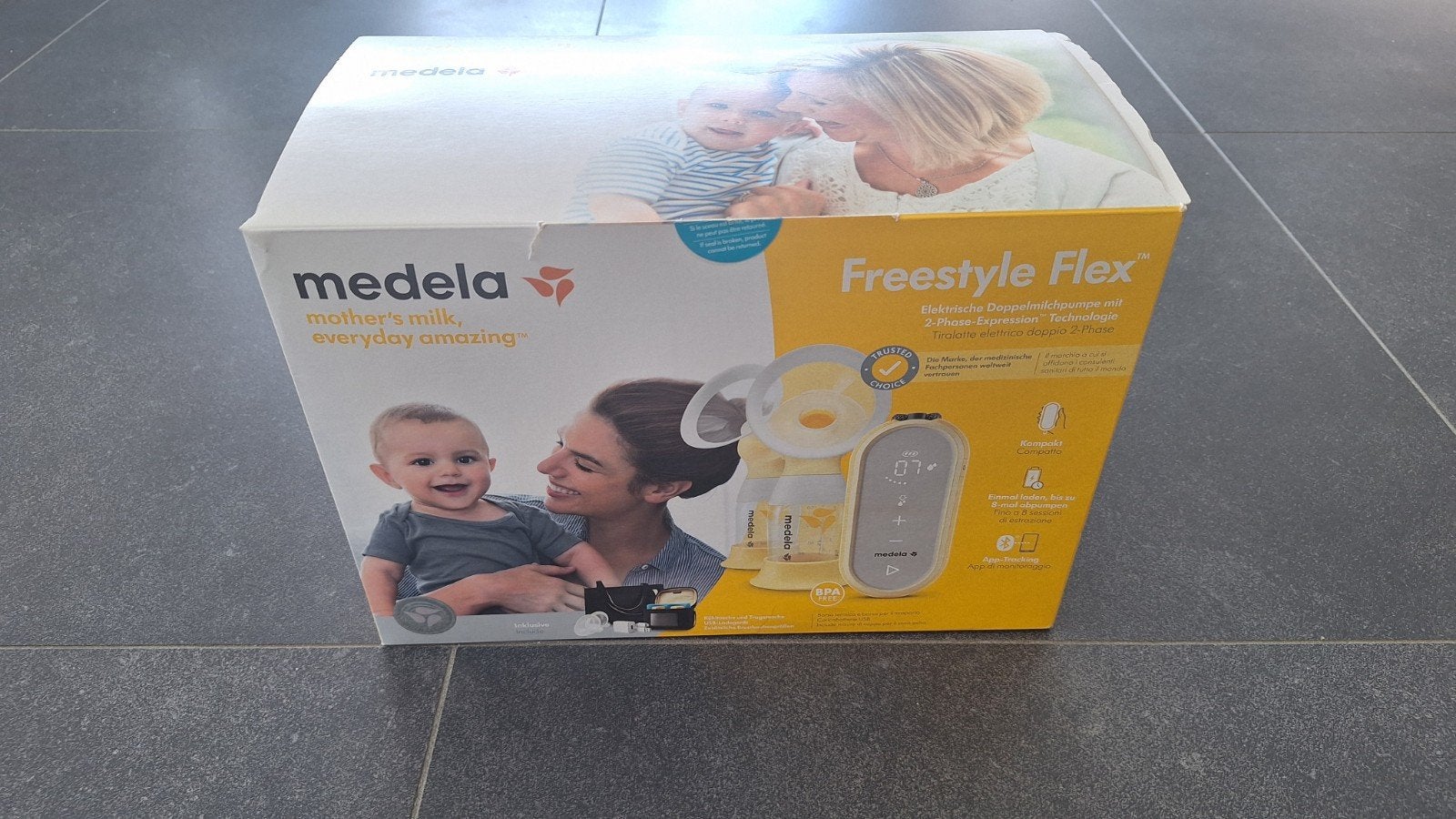 Medela freestyle flex (dubbelzijdig, handsfree), Kinderen en Baby's, Babyvoeding en Toebehoren, Ophalen, Gebruikt, Medela, Dubbelzijdig