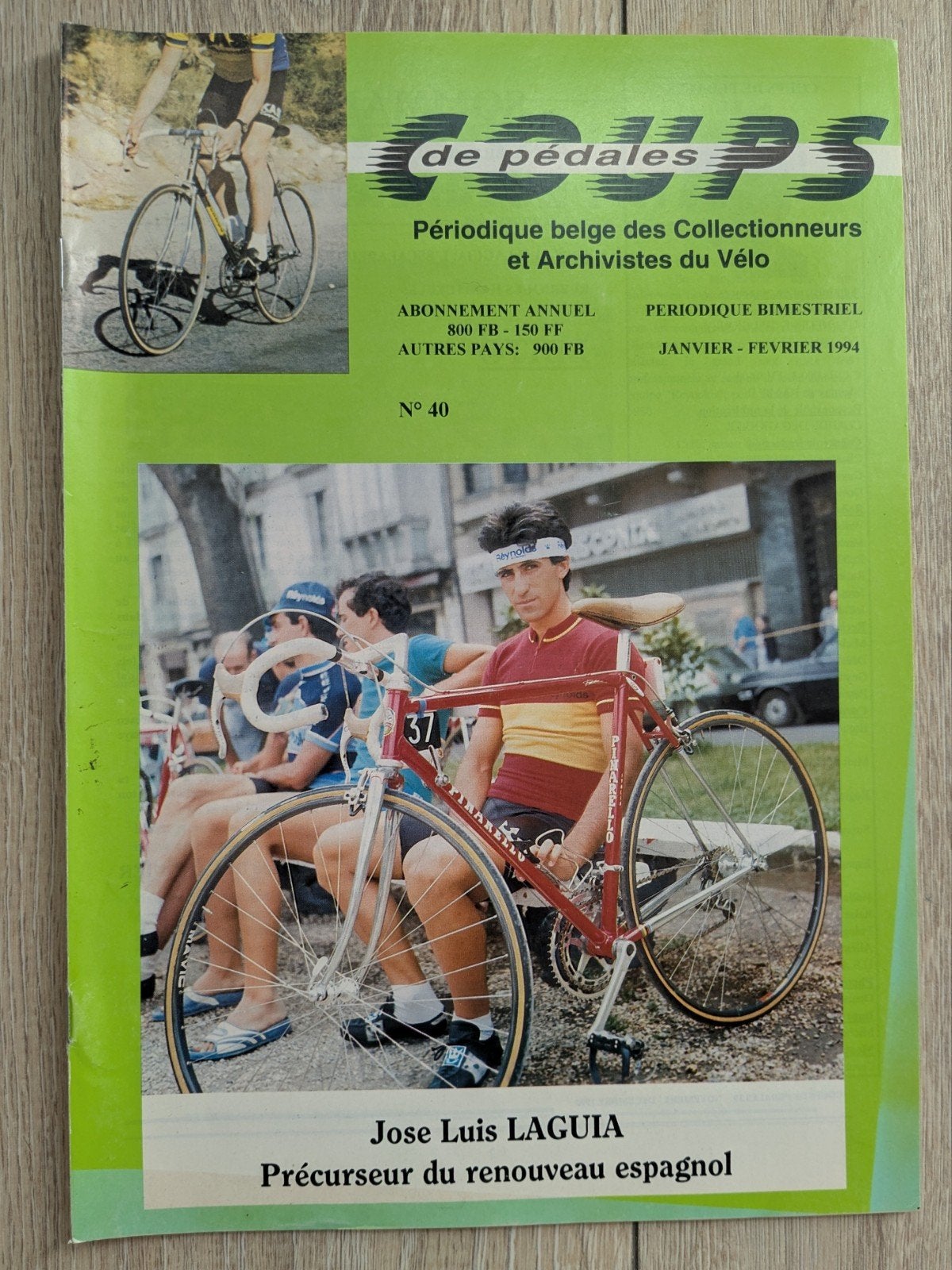 Coups de pédales numéro 40 (1994), Enlèvement ou Envoi, Utilisé, Course à pied et Cyclisme