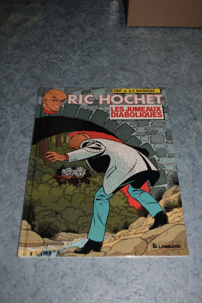 BD ric hochet bande dessinée Les jumeaux diaboliques 1989, Enlèvement ou Envoi, Comme neuf