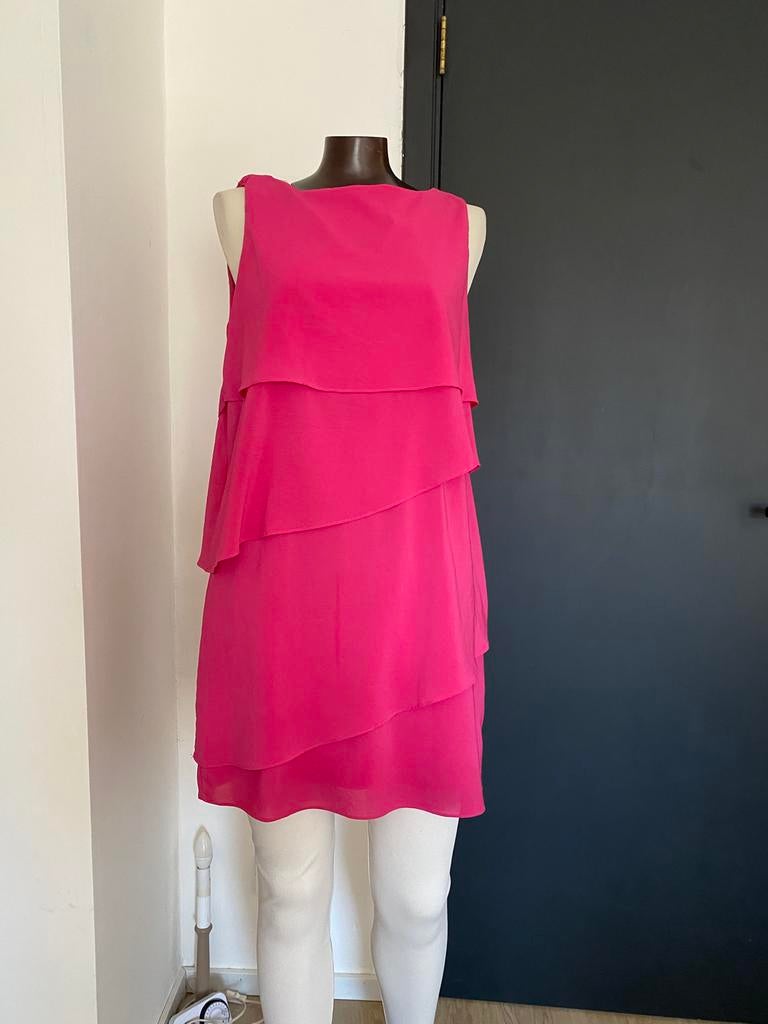 Zara 36/38 jurk, Ophalen of Verzenden, Zo goed als nieuw, Roze, Boven de knie