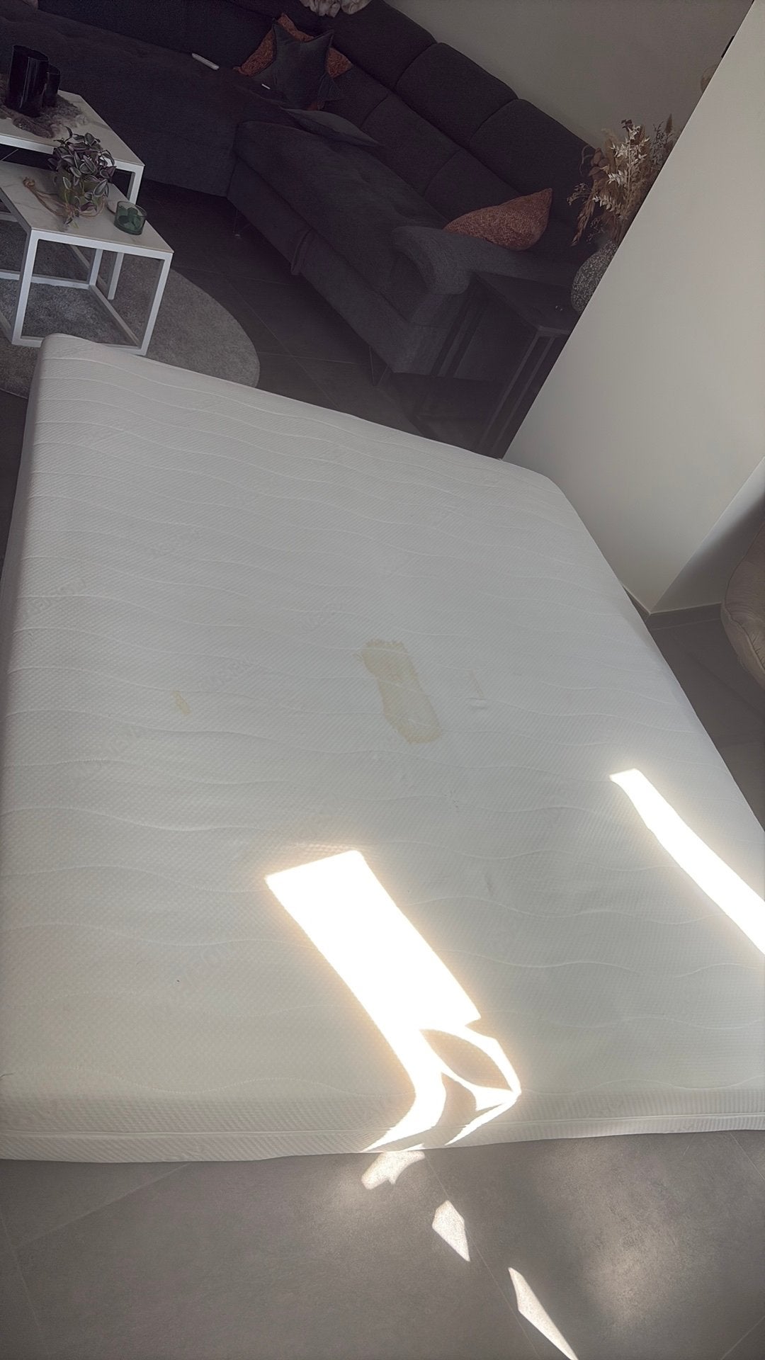 Matras halfzacht, Ophalen, Gebruikt, Tweepersoons, Matras