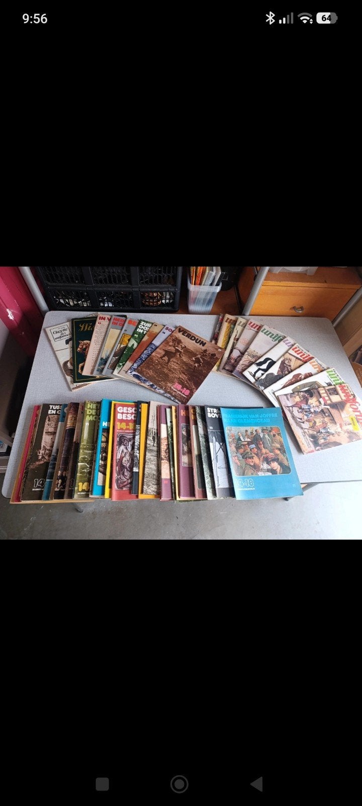 lot de magazines de guerre vintage des années 70/80, Collections, Enlèvement ou Envoi
