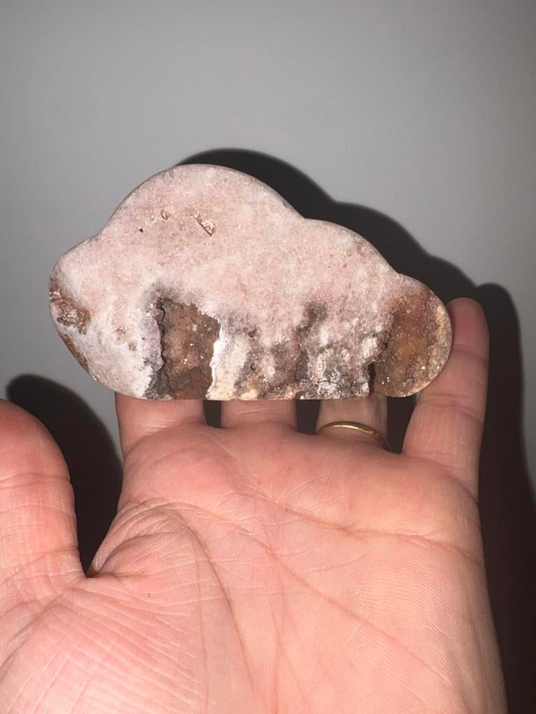 Nuage d'améthyste rose avec beaucoup d'éclat., Enlèvement, Minéral