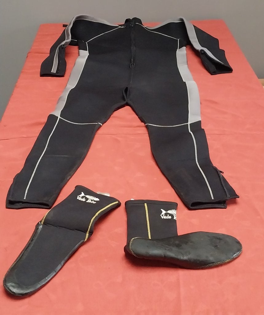 wetsuit, Ophalen, Wetsuit, Gebruikt, Heer