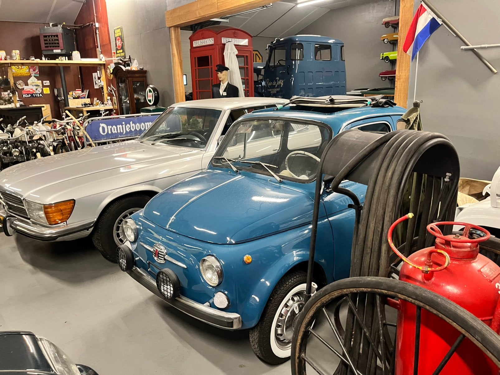 Fiat 500, Autos, Fiat, Entreprise, Essence, Coupé, Boîte manuelle, Bleu, Enlèvement