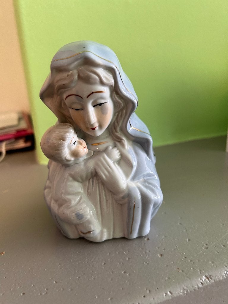 Prachtig Maria beeldje, Verzamelen, Ophalen, Gebruikt, Beeld(je), Christendom | Katholiek