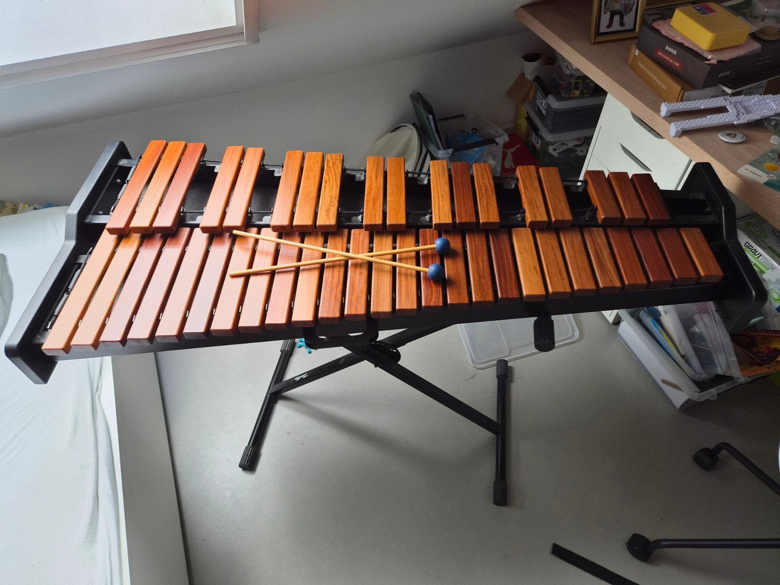 Xylofoon Adams, Muziek en Instrumenten, Gebruikt, Melodische percussie