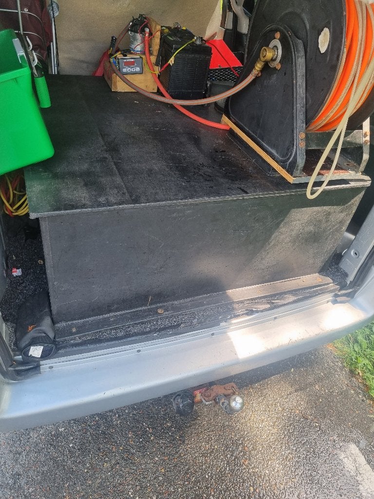Osmose glazenwassers tank 400 liter, Doe-het-zelf en Bouw, Glas en Ramen, Gebruikt, Ophalen