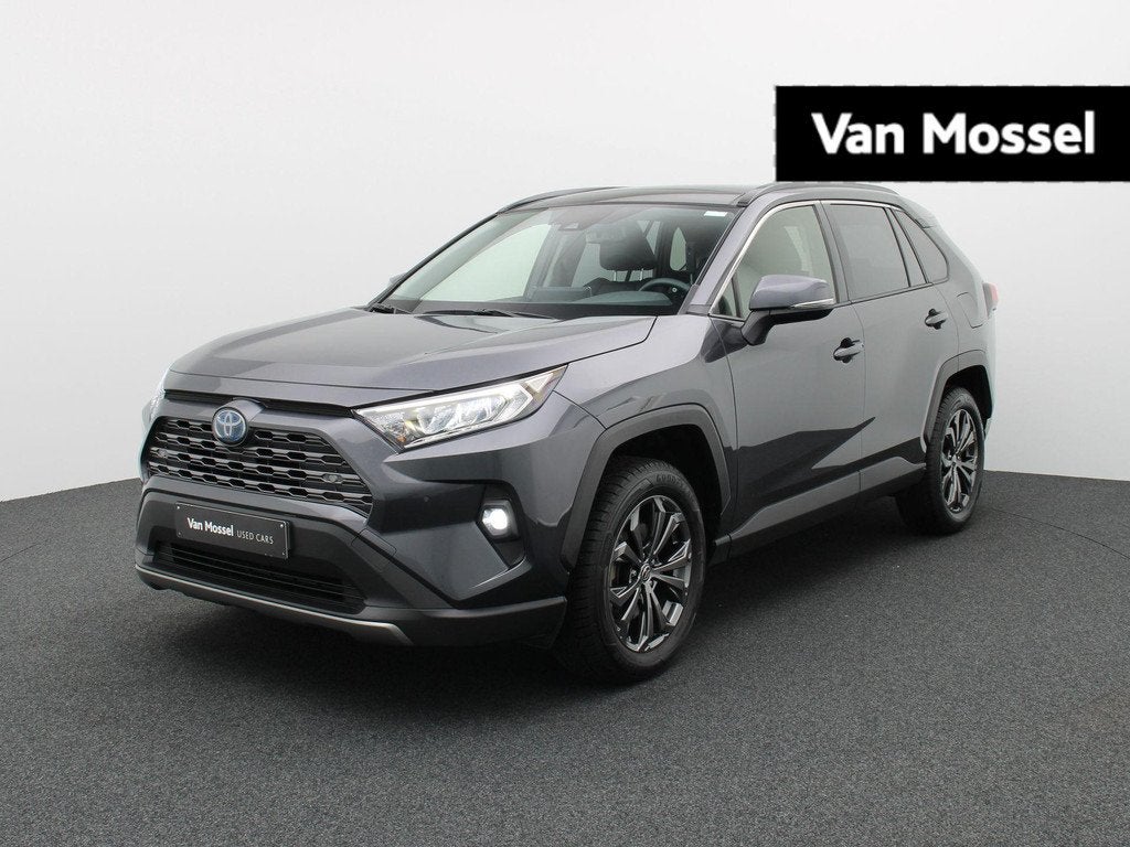 Toyota RAV4 2.5 Hybrid Dynamic Plus e-CVT HEV, Auto's, Stof, Gebruikt, Plug-in hybride, Bedrijf