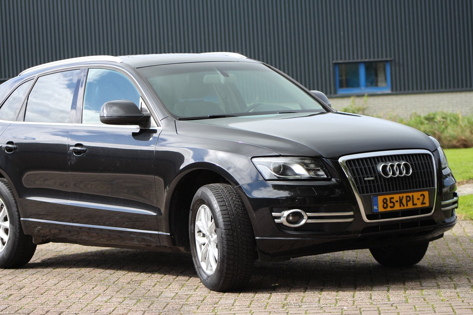 Audi Q5 2010 Zwart, Auto's, Automaat, Euro 5, Zwart, Q5