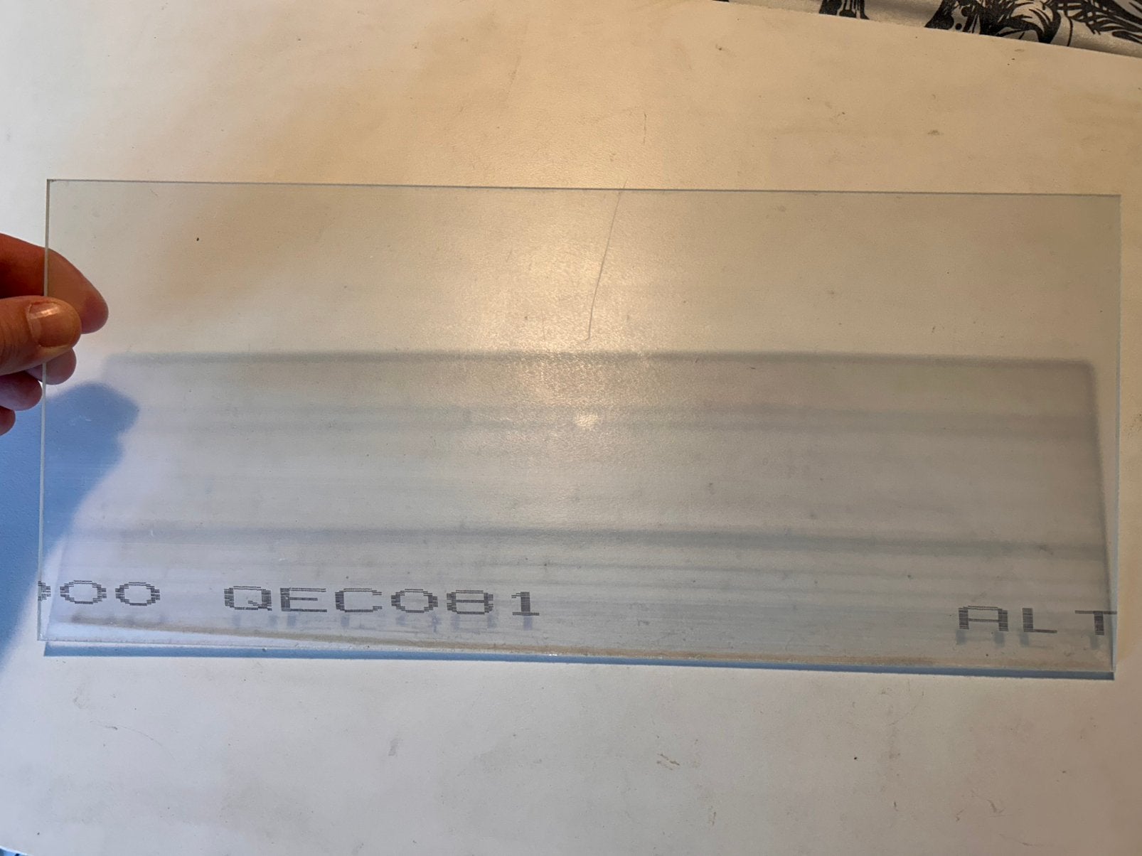 Plexiglas, 3 mm dik, 85 stuks, Doe-het-zelf en Bouw, Ophalen, Minder dan 80 cm, Minder dan 80 cm, Overige typen