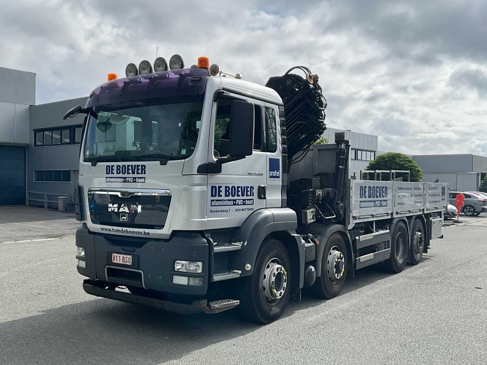 2010 MAN TGS 35.360 Camion avec grue HIAB, Euro 5, Achat, Entreprise, Autres carburants