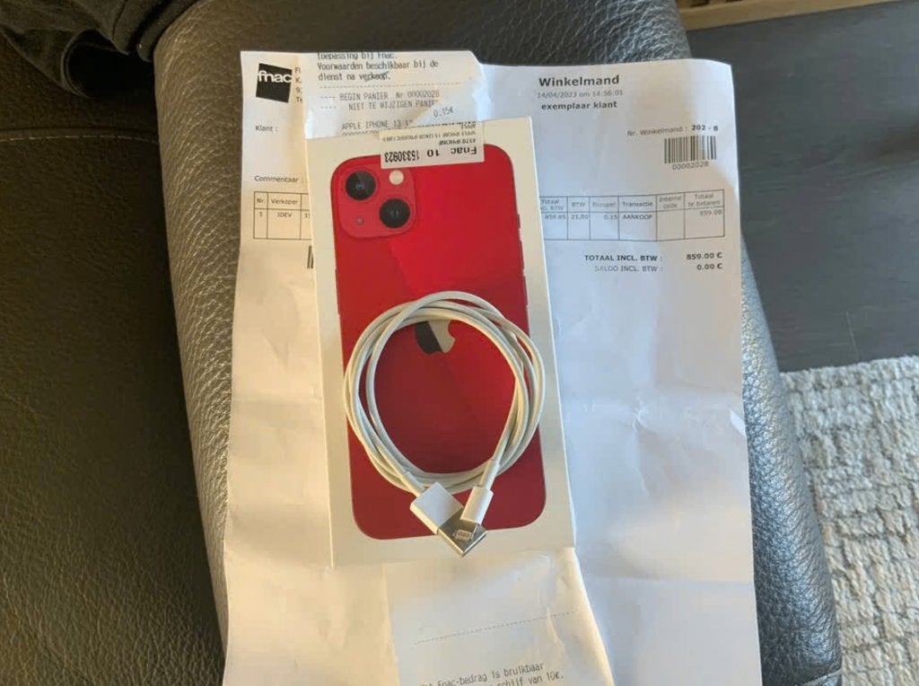 iPhone 13, 88 %, IPhone 13, Ophalen of Verzenden, Rood