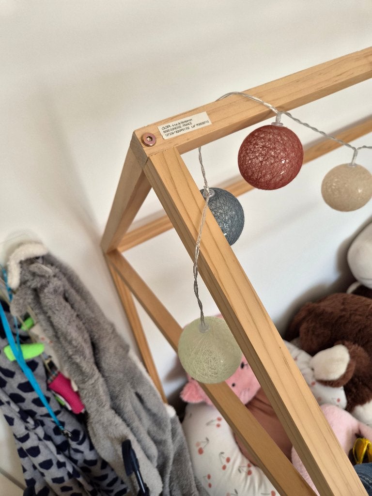 Cabane enfant bois naturel, Enfants & Bébés, Beige, Autres marques, Enlèvement, Utilisé