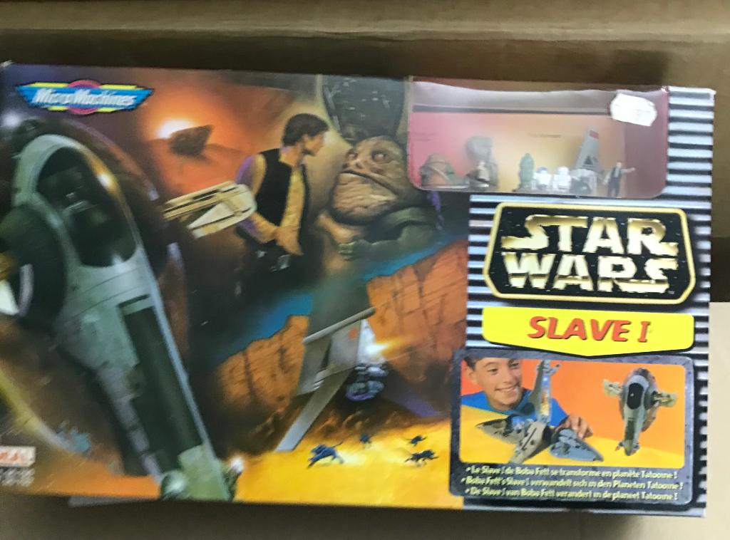 Star Wars micro machines set Slave 1, Collections, Enlèvement ou Envoi, Neuf, Autres types