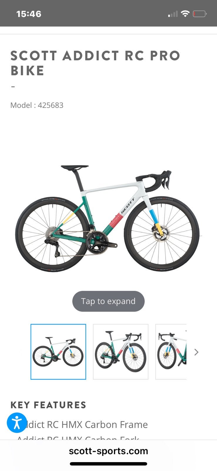 Scott addict rc large 2026, Ophalen, Zo goed als nieuw