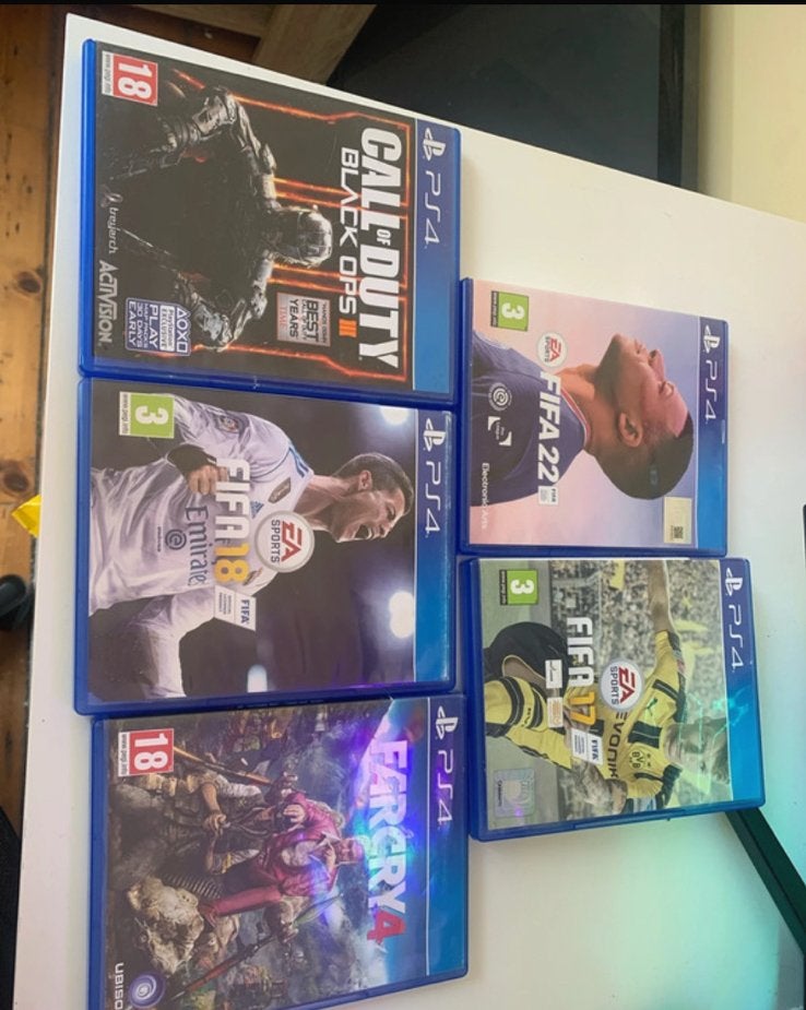 5 verschilende games, Ophalen of Verzenden, Zo goed als nieuw