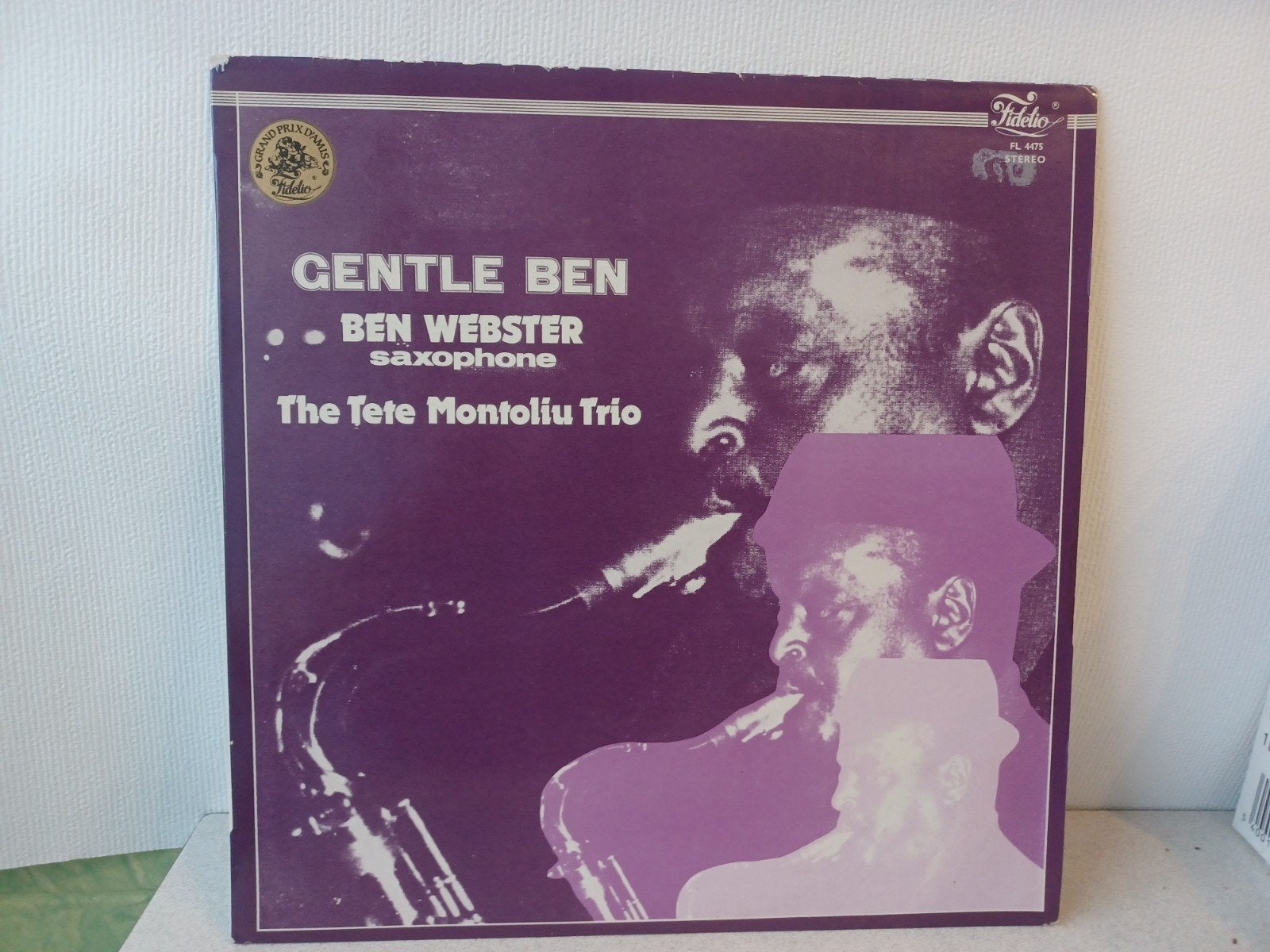 Jazz Lp Ben Webster  Gentle.Ben, CD & DVD, Enlèvement ou Envoi, Jazz, LP