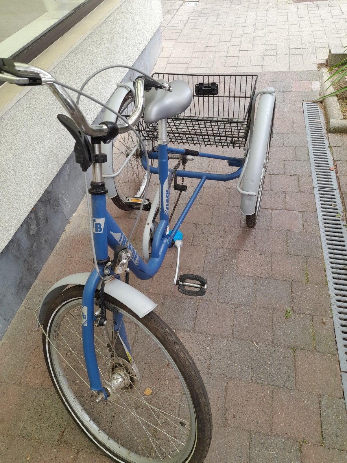 Driewieler TRIBIKE, Ophalen