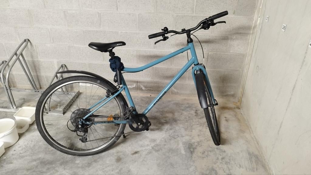 Decathlon Riverside hybride fiets, Ophalen
