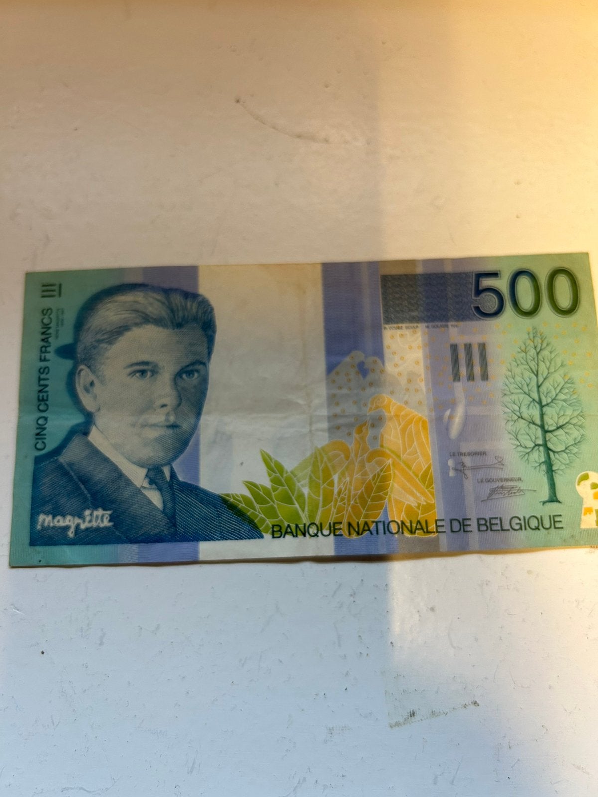 Oude biljetten, Enlèvement ou Envoi