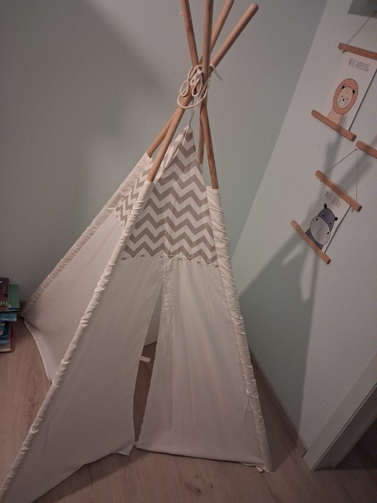 Tipi tent, Ophalen