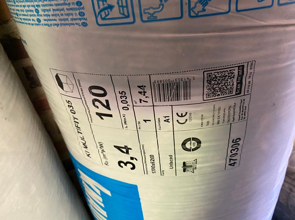 Knauf multifit 44m2 beschikbaar, Ophalen, Zo goed als nieuw