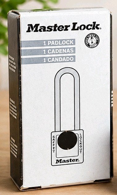 Master Lock veiligheidshangslot blauw met sleutel, Ophalen of Verzenden, Slot