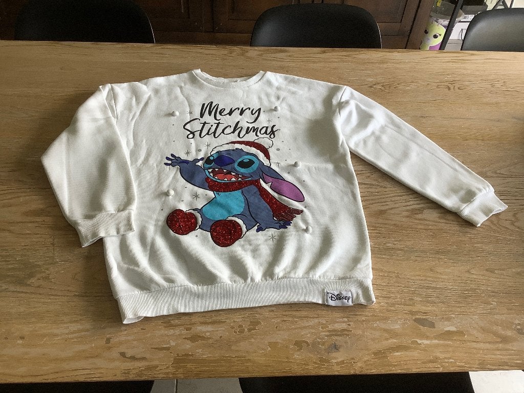 Kersttrui maat 158 - Stitch, Enfants & Bébés, Vêtements enfant | Taille 158, Enlèvement ou Envoi, Comme neuf, Fille, Pull ou Veste