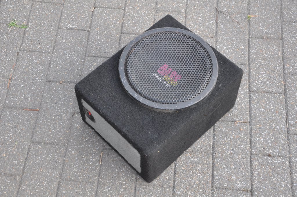 subwoofer voor in de auto alpine 200, Autos : Divers, Haut-parleurs voiture, Enlèvement ou Envoi, Utilisé