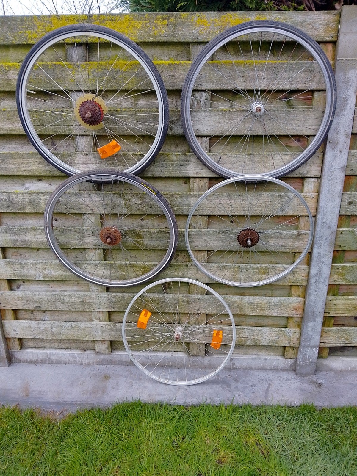 Six roues arrière de 28 pouces, Enlèvement, Utilisé, Stadsfiets, Roue