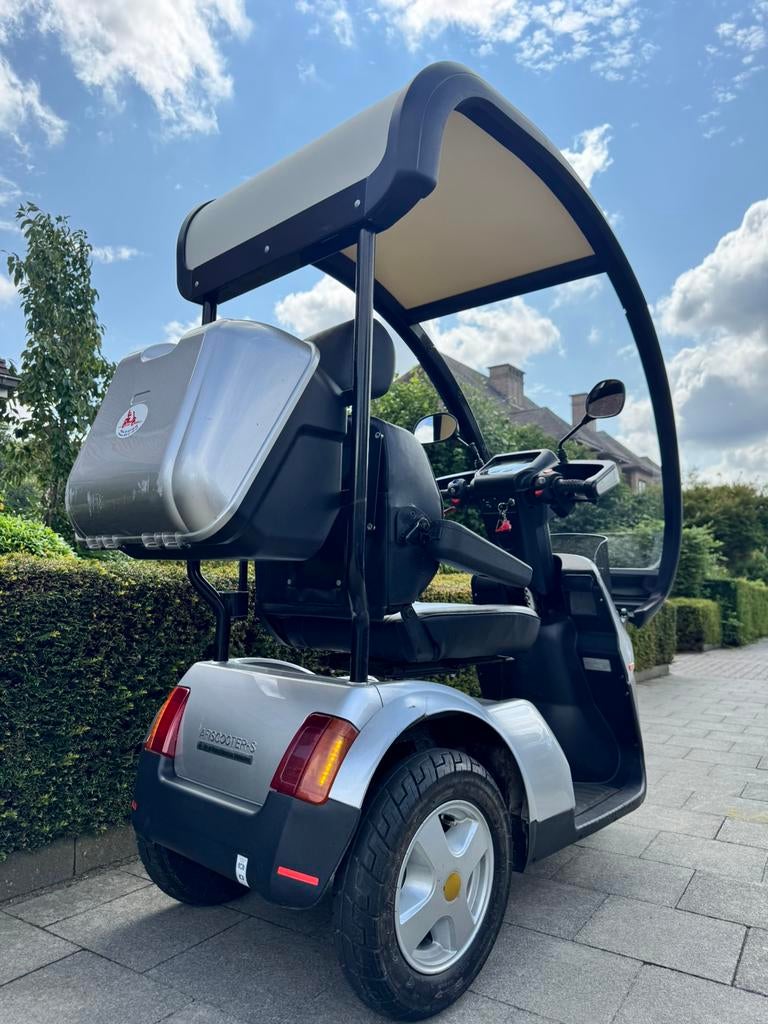Overdekte Scootmobiel Afiscooter S eleltrische scooter, Ophalen of Verzenden, Inklapbaar, Zo goed als nieuw, Elektrische rolstoel