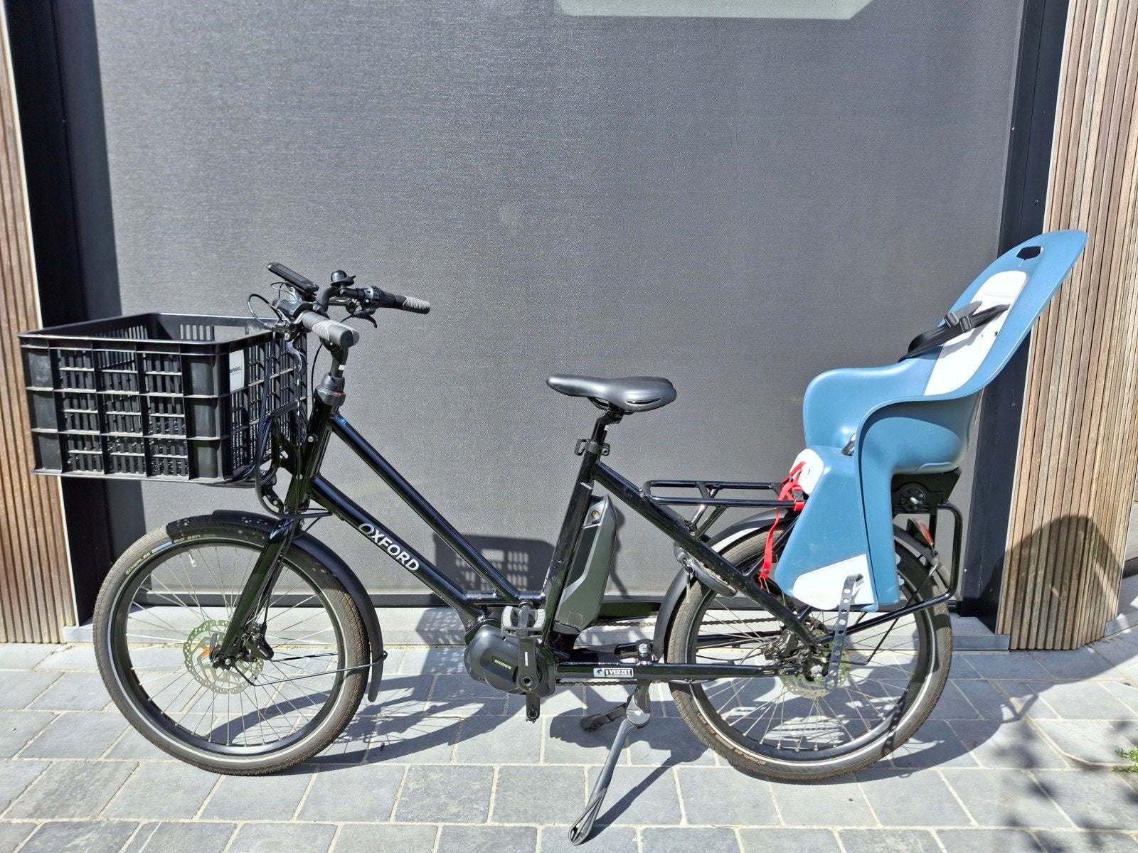 Longtail Oxford Cargo Bike – Amper gebruikt – Slechts 625 km, Enlèvement, Comme neuf, 50 km par batterie ou plus