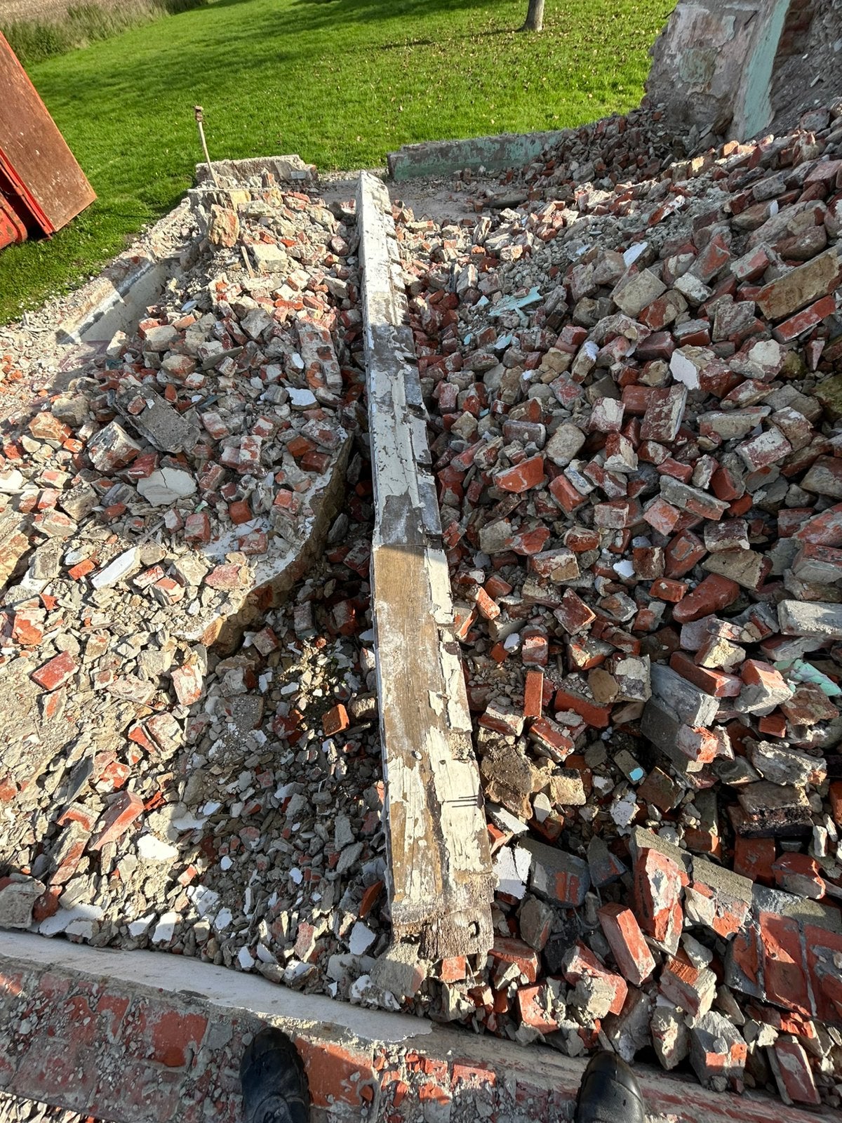 Gratis antieke eiken balk, 50 mm ou plus, 300 cm ou plus, Chêne, Enlèvement
