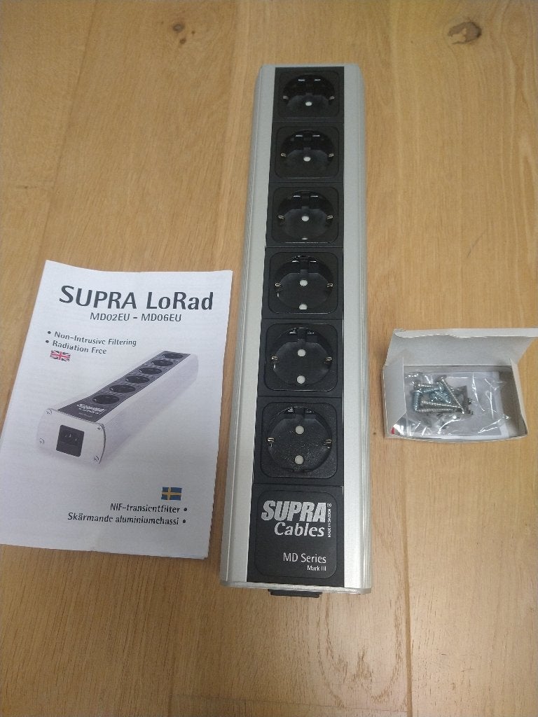Bloc de connexion Supra MD06, TV, Hi-fi & Vidéo, Enlèvement ou Envoi, Comme neuf