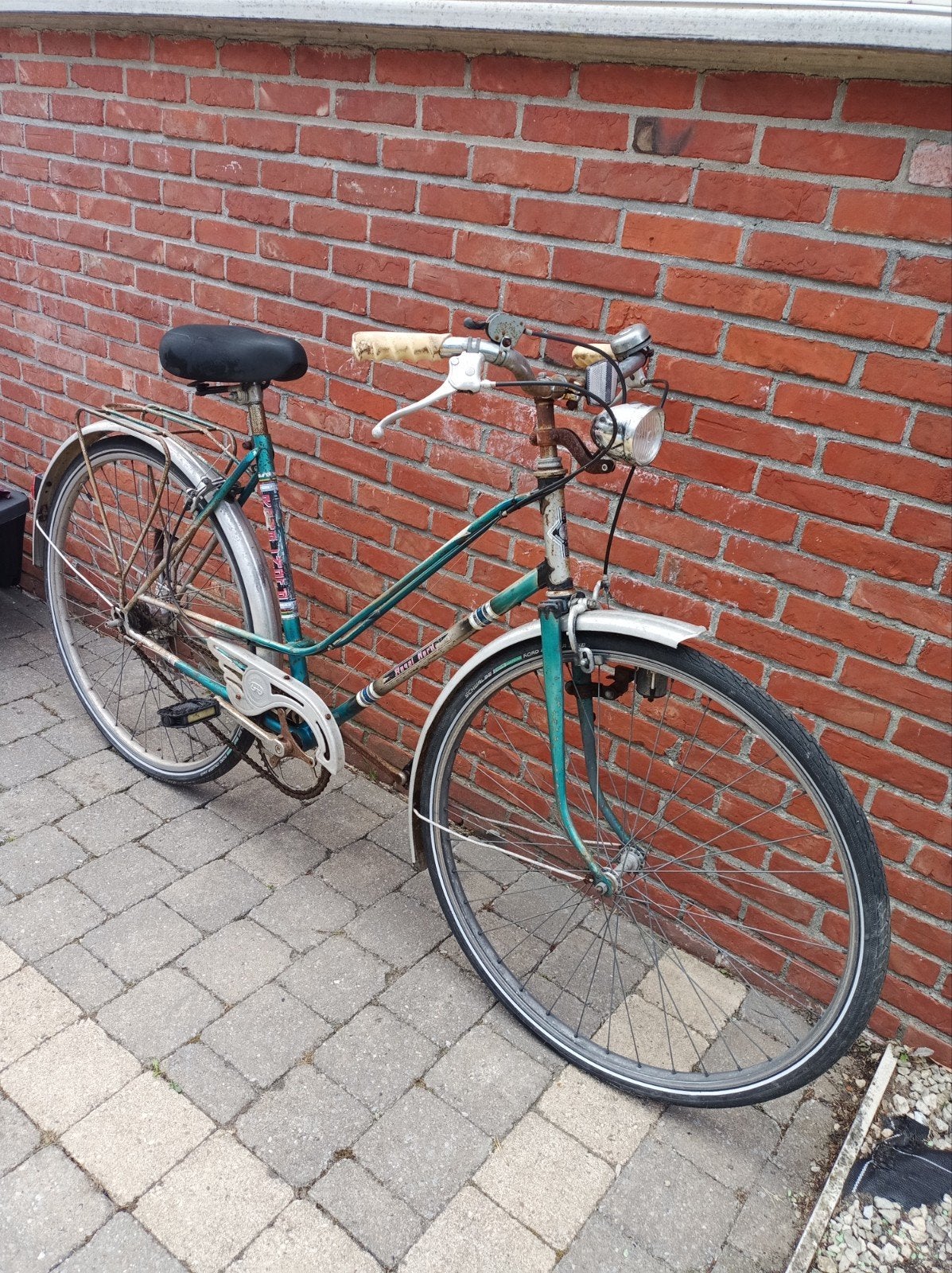 Royal Nord damesfiets, Ophalen