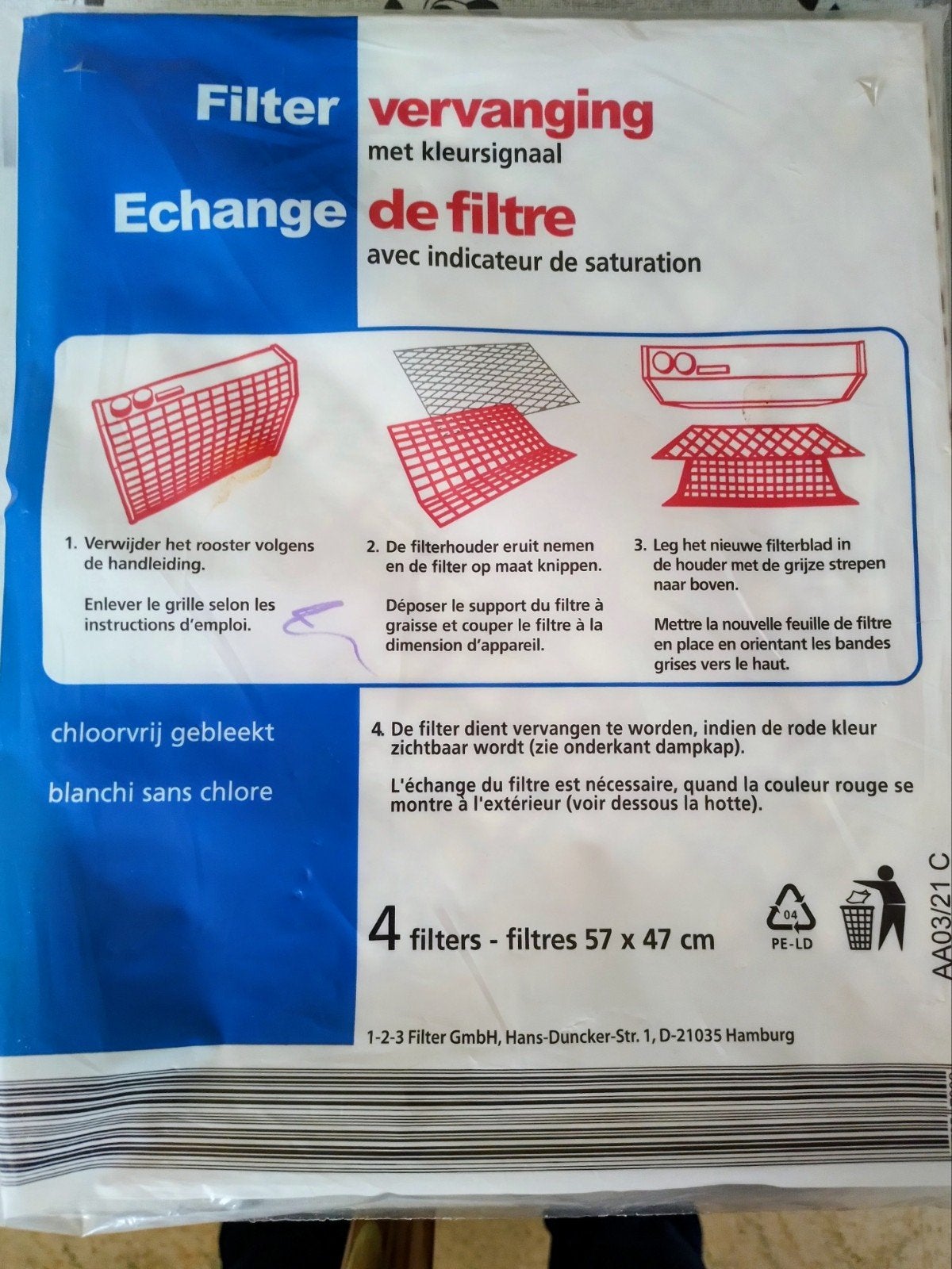 Nouveaux filtres d'extraction, Electroménager, Enlèvement ou Envoi, Neuf