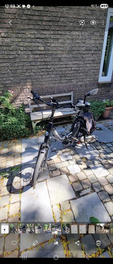 Vouwfiets, Ophalen